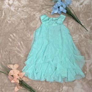 Sleeveless Ruffle Dress